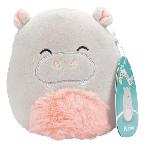 Squishmallows Original 5 Pulgadas Harrison El Hipopótamo -