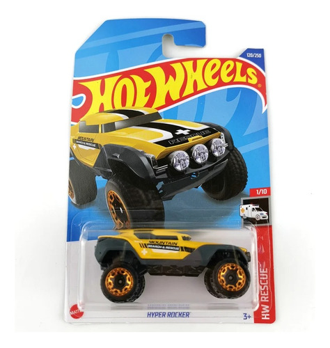 Hotwheels Carro Hyper Rocker + Obsequio 