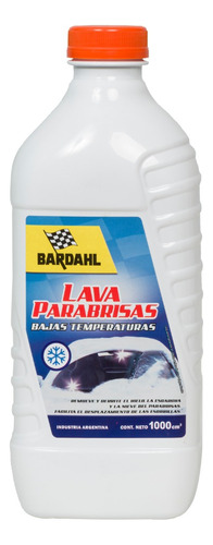 Limpia Parabrisas Baja Temperatura Jet Wax Bardahl 1l