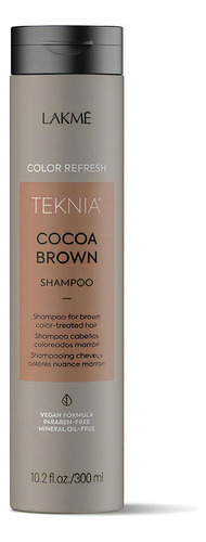 Shampoo Lakme Teknia Color Refresh 300ml Cocoa Brown 
