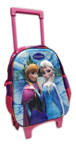 Maleta Ruedas Pequeña Sofia Frozen Escolar 