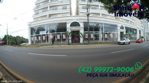 Apartamento Para Venda Em Ponta Grossa, Oficinas, 3 Dormitórios, 1 Suíte, 2 Banheiros, 2 Vagas - _1-1793037