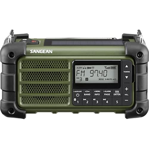 Radio De Emergencia Mmr99 Am/fm/rds/ /aux/clima/multi-a...