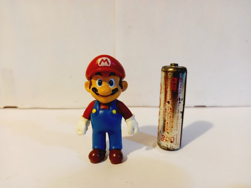 Mario Bros Mini Figura Mide 5 Cm De Altura