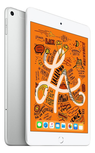 Apple iPad Mini de 7.9" Wi-Fi + Cellular 256GB Plata A2124 (5ª generación)