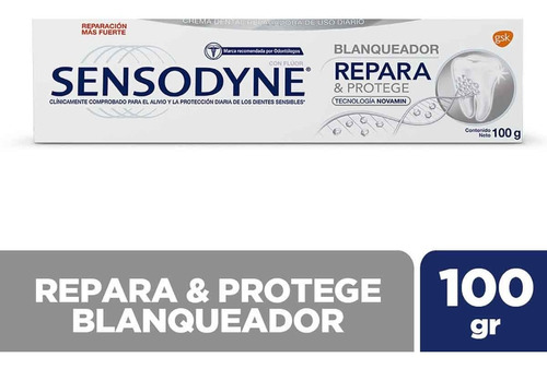 Pasta Dental Sensodyne Blanqueador Repara & Protege 100 g
