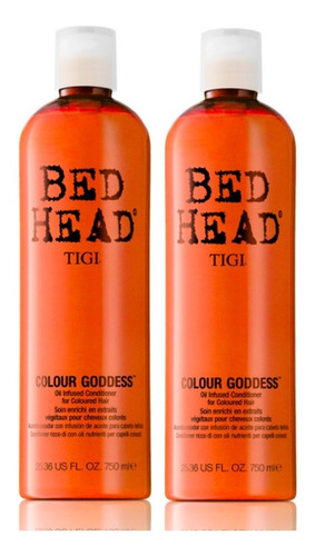 Shampoo + Acondicionador Colour Goddess Tigi Oscuros X 750ml