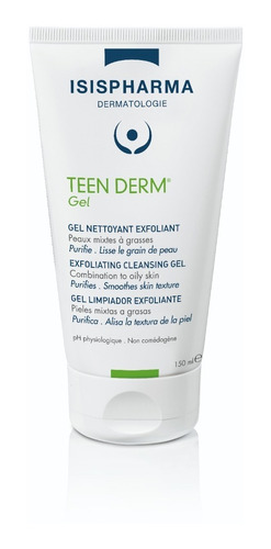 Teen Derm Gel (limpieza Y Exfoliación Pieles Mixtas Ygrasas)