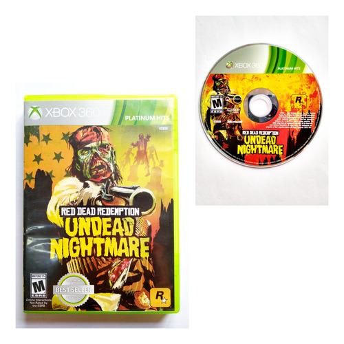 Red Dead Redemption Undead Nightmare Xbox 360 (Reacondicionado)