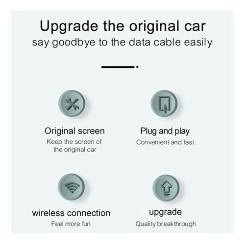 Adaptador Inalámbrico Carplay Car Play Box Conexión Bluetoot