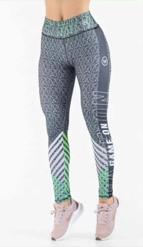 Calzas Leggings Sublimada Mujer Deportivas Sport 