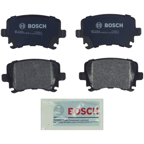 Balatas Traseras Bosch Volkswagen Vw Bora Del 2006 Al 2009