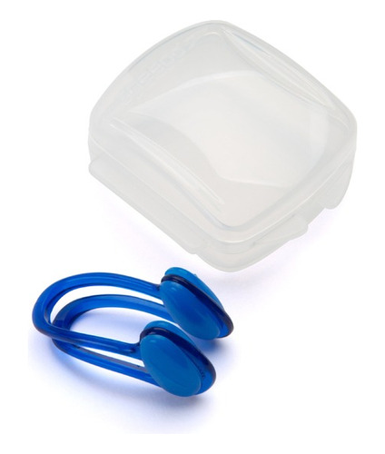 Clip Nasal Speedo Universal Natacion Silicona + Caja Olivos