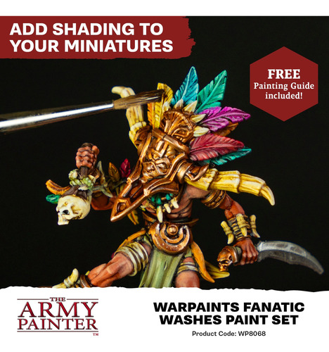 Set Pinturas Army Painter Washes Fanatic