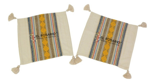 Set Cubre Cama Matrimonial / 3 Fundas Cojines / Pie De Cama Color Vicuña/maíz-amarillo