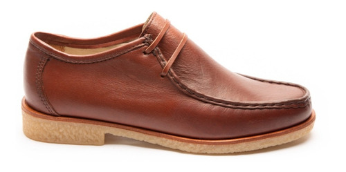 Wallabee Angeleno  Hombre Cuero Cómodo Suela De Goma.