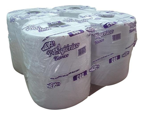 Papel Higienico 300 Metros Mts Pack X 8 Un Blanco Dispenser