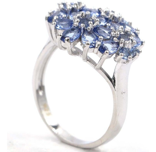 Imagen 2 de 2 de Anillo Con Lolitas #6 Plata Laminada .925