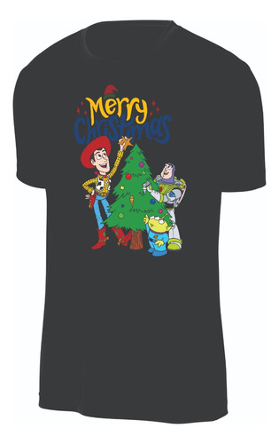 Camisetas Navideñas Navidad Motivo Toy Story 