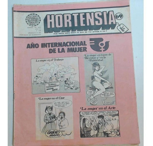 Revista Hortensia 69 - Marzo De 1975 - Año Iv