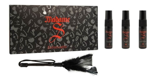 Kit Madame S C/ 3 Óleos E 1 Acariciador De Plumas