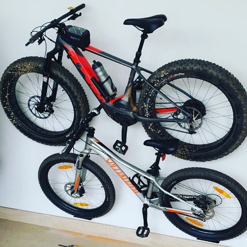 Imagem 9 de 9 de Suporte De Parede P/ Bicicleta Mod: New Decora Bike - Branco