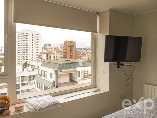 Dpto Viña: 2d-2b 80m + Balcón, Amoblado - Frente Casino