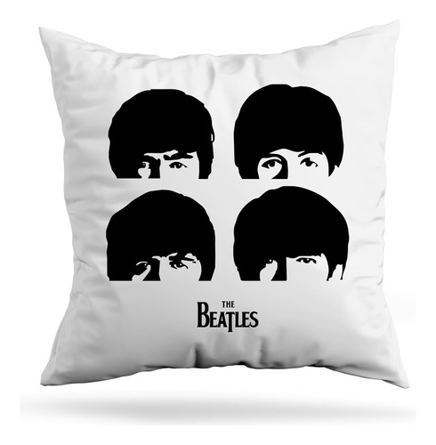 Cojin Deco The Beatles Face (d0657 Boleto.store)