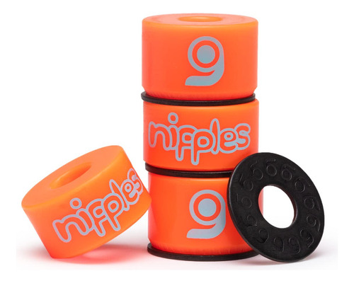 Orangatang Nipples Kit De Bujes Para Longboard, Skateboard .