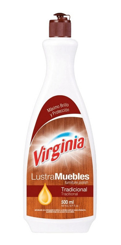 Virginia · Lustramueble En Crema 500 Ml Tradicional