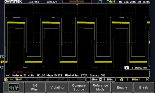 Osciloscopio Digital Gw Instek Gds-1104b 100mhz 4 Canales 7