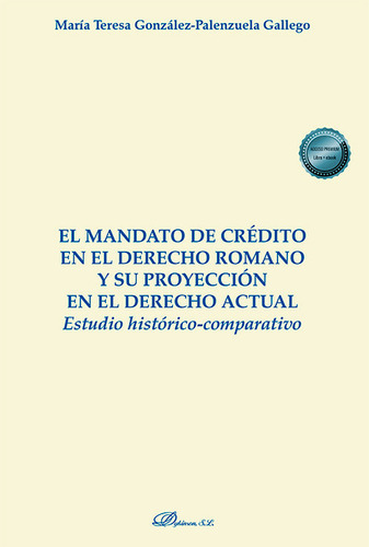 Libro El Mandato De Credito En El Derecho Romano Y Su Pro...