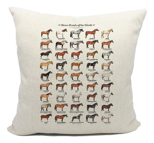 Mancheng-zi Almohada De Caballo,fundas De Almohada De Caball