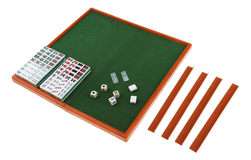 1 Mini Mahjong Portátil De Bolsillo De Regalos