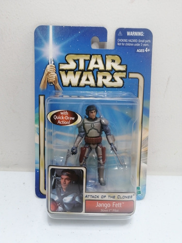 Star Wars Attack Of The Clones Jango Fett Slave Pilot 2002c3