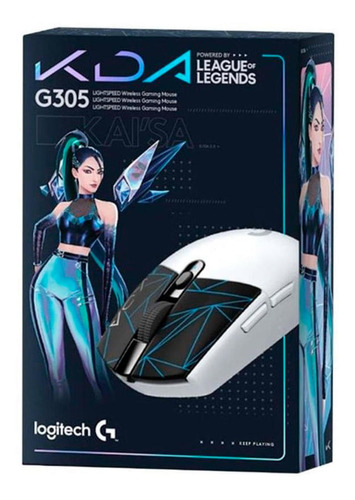 Mouse Gamer Logitech G305 Lightspeed Wireless K/da White