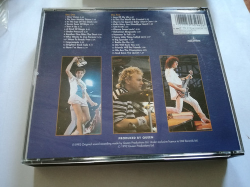 Queen - Live At Wembley 86- 2cds - Made In Holland