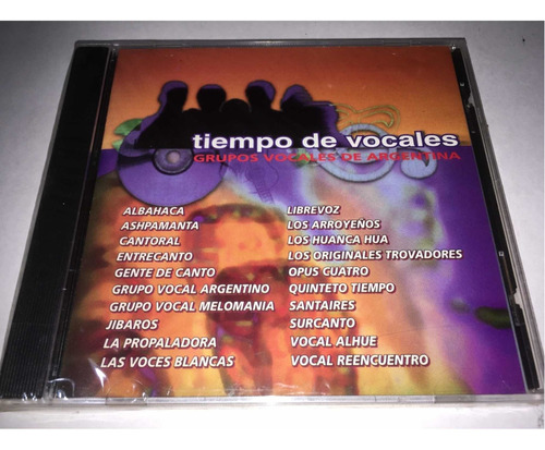 Tiempo De Vocales Grupos Vocales De Argentina Cd Nuevo