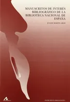 Comprar Libro Manuscritos De Interés Bibliográfico De La Biblioteca