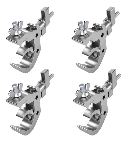 4pack Heavy Duty Stage Lighting Clamps Hook, 440lb Capacidad