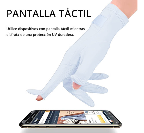 Guantes De Protección Solar Upf Con Protección Uv Para Mujer