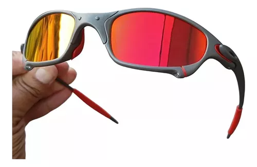 Oculos Oakley Juliet Squared xmetal vermelha doble x - Faz a Boa!