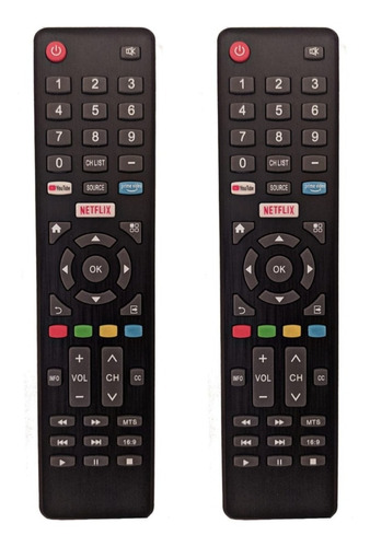 Paquete 2 Controles Para Atvio Smartv Modelo At-24ea20pl