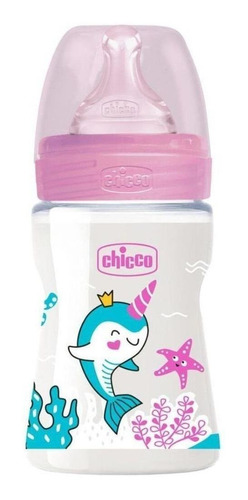 Chicco Biberon Well-being Flujo Lento Colors 0m+ 150ml/5oz