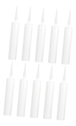 Cartuchos Vacios Para Sellador Sellador, Tubos De 10 Uds.