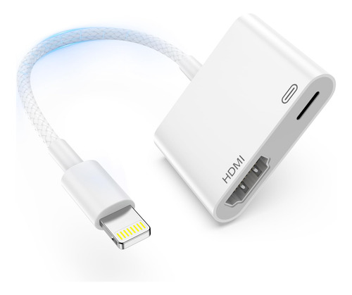 Adaptador Lightning A Hdmi [certificado Mfi] No Necesita Ali