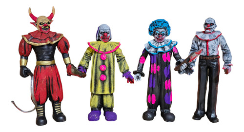 4 Figuras Juguete Clasicos Payasos Deep Web