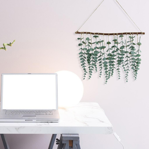 15 Piezas De Vides De Eucalipto Artificial, Planta Colgante