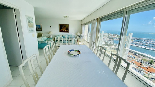 Imagen 8 de 30 de Oportunidad En Torre Verona - Apto 3 Dorms Y Servicio - Punta Del Este Peninsula