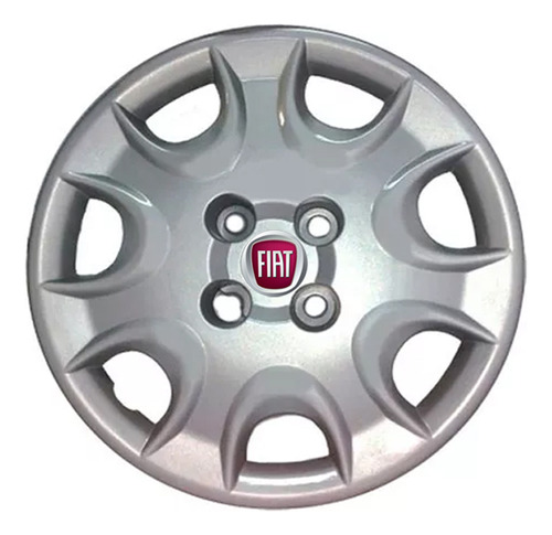 Taza Fiat Palio F3 2007 2008 2009 2010 2011 2012 14 Con Logo